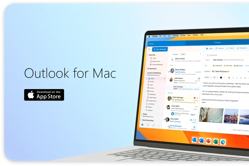 微软正式宣布 Outlook for Mac 免费